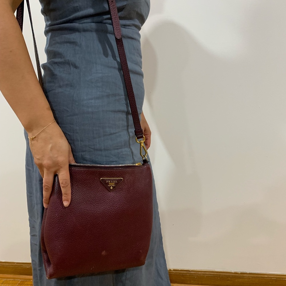 Authentic Prada Cross Body Purse